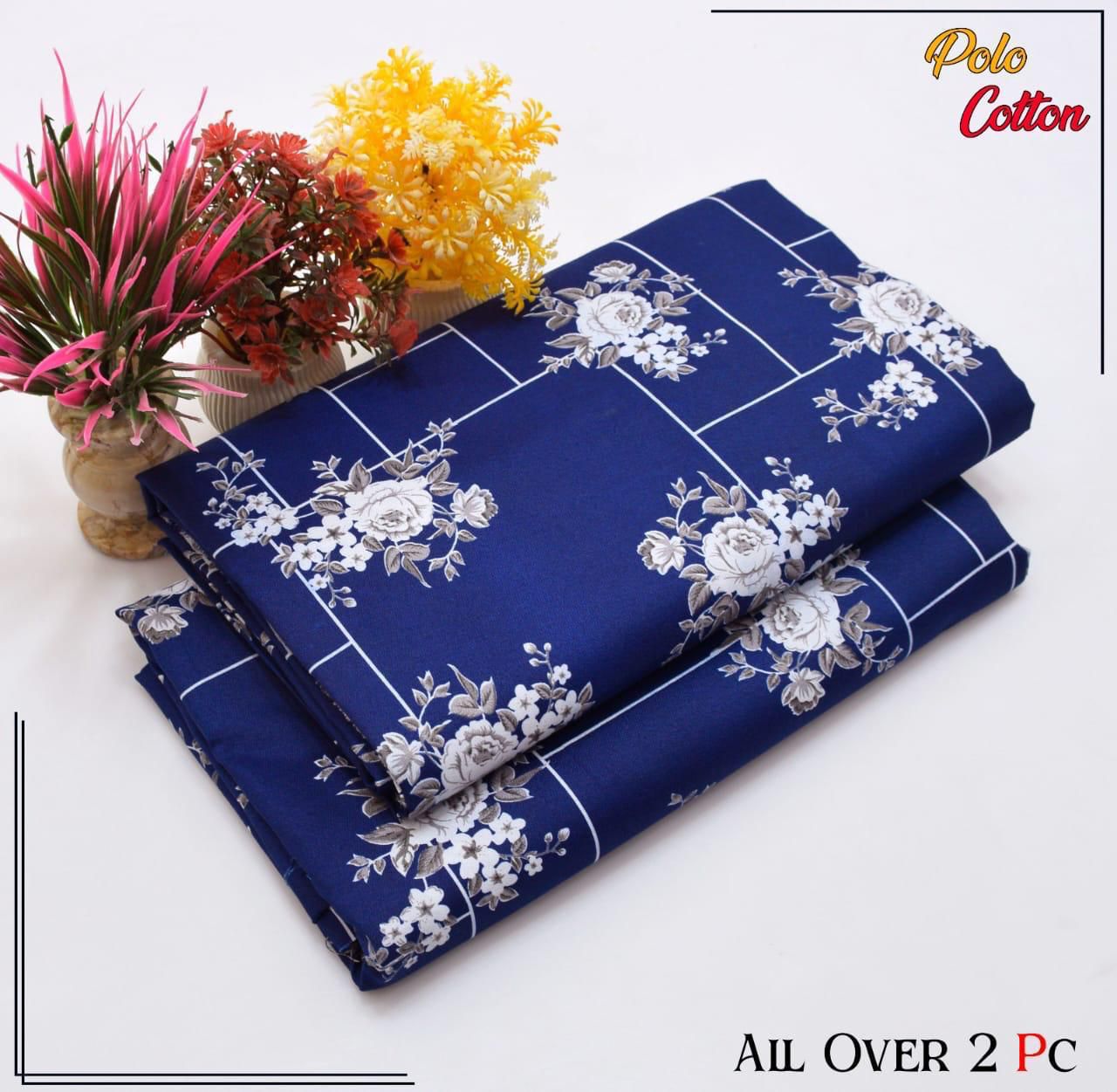 POLO COTTON PRINTED  2PC [ SALE OFFER ] PC-509