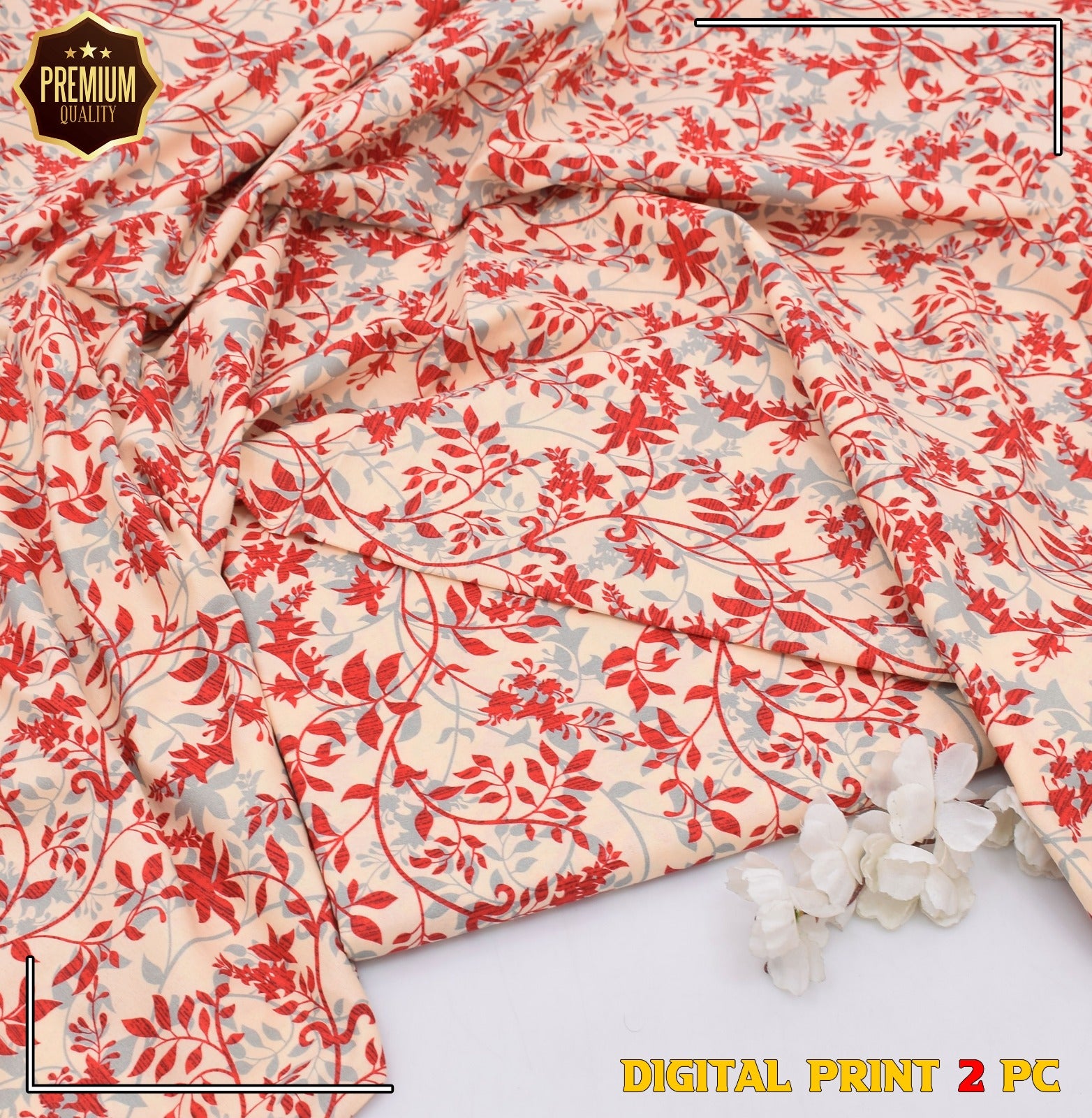 POLO COTTON PRINTED  2PC [ SALE OFFER ] PC-)525