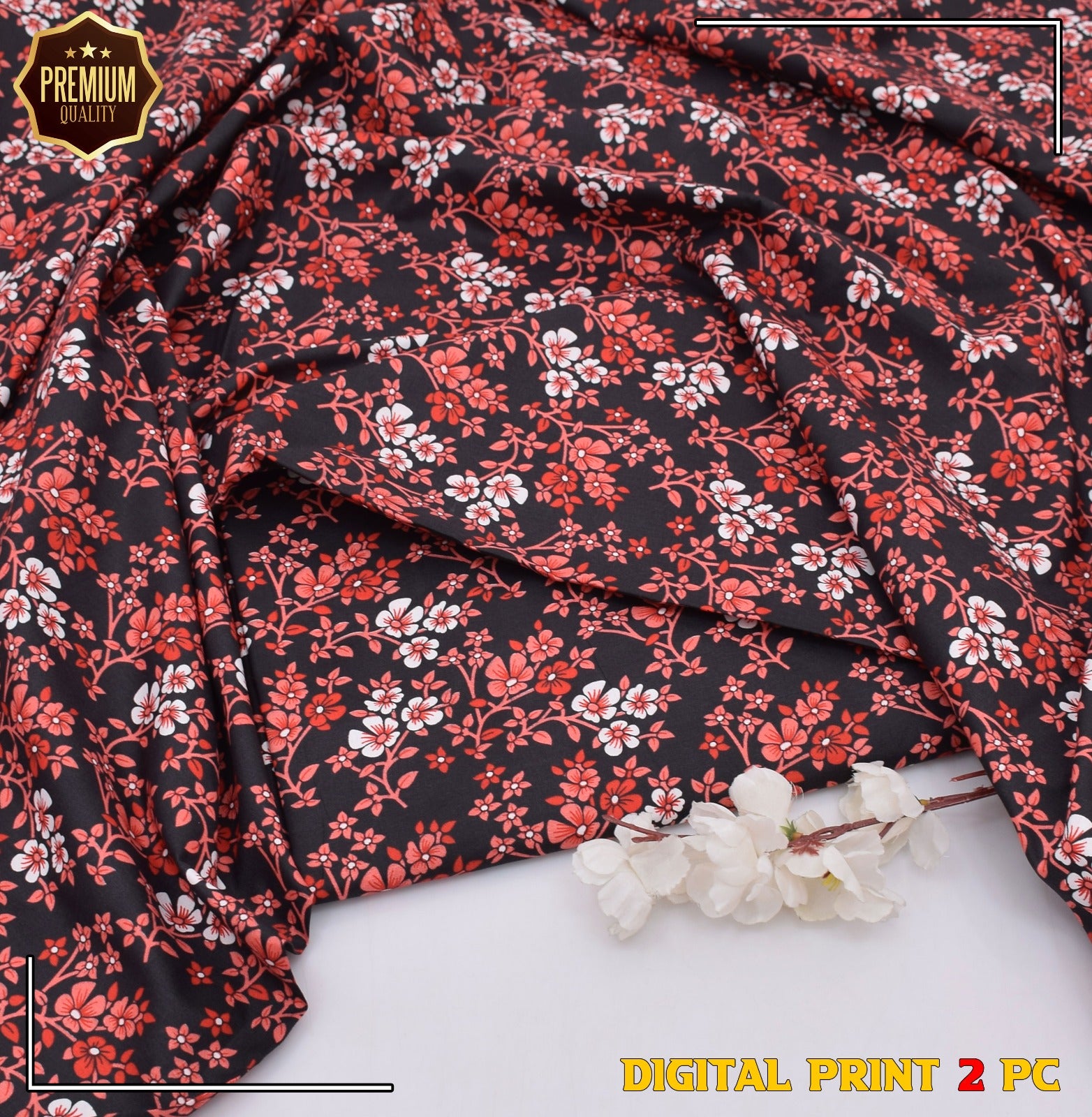 POLO COTTON PRINTED  2PC [ SALE OFFER ] PC-1001