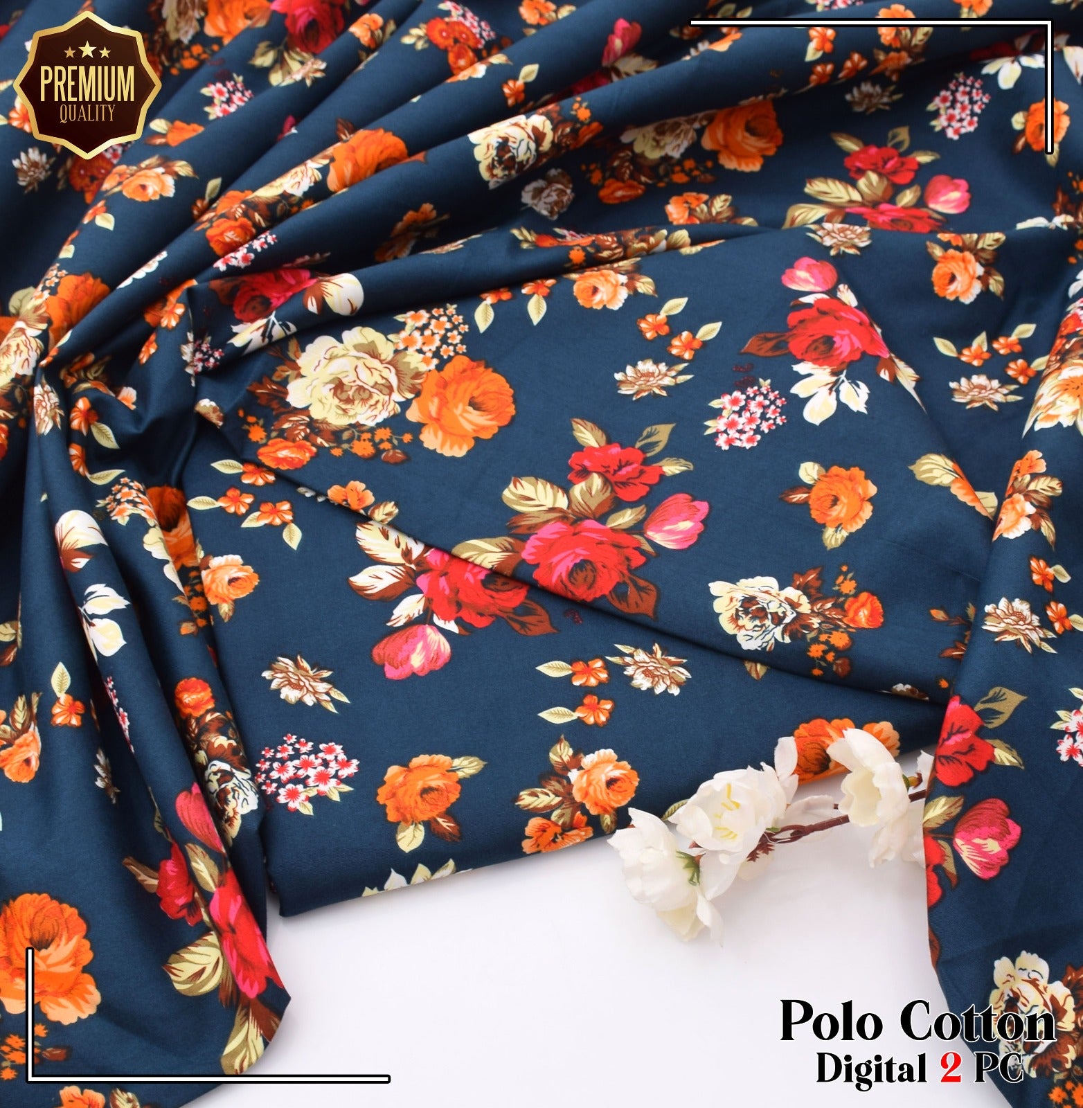 POLO COTTON PRINTED  2PC [ SALE OFFER ] PC-515