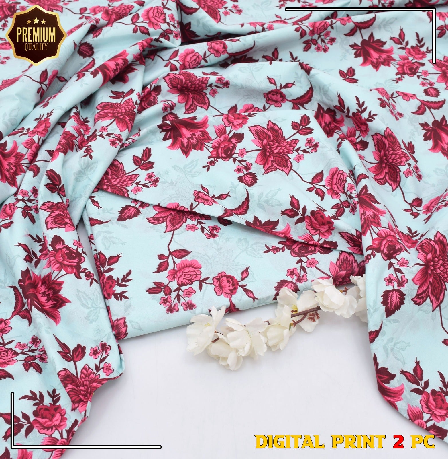 POLO COTTON PRINTED  2PC [ SALE OFFER ] PC-99